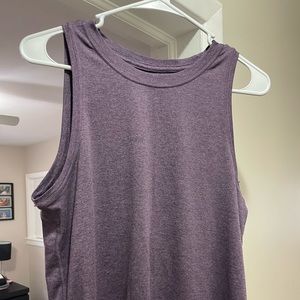 EUC Athleta tank, purple heather, soft! Size S.